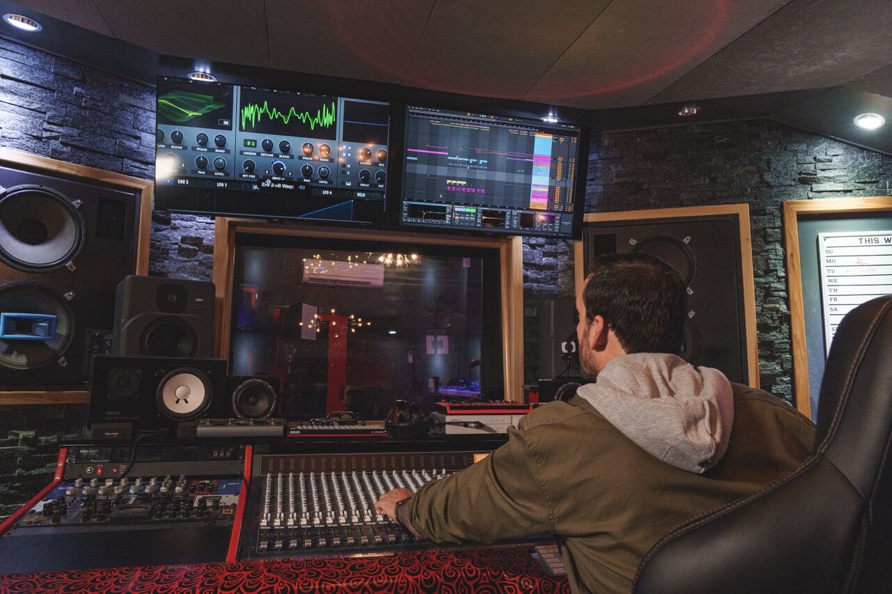 Bohemyth in the studio